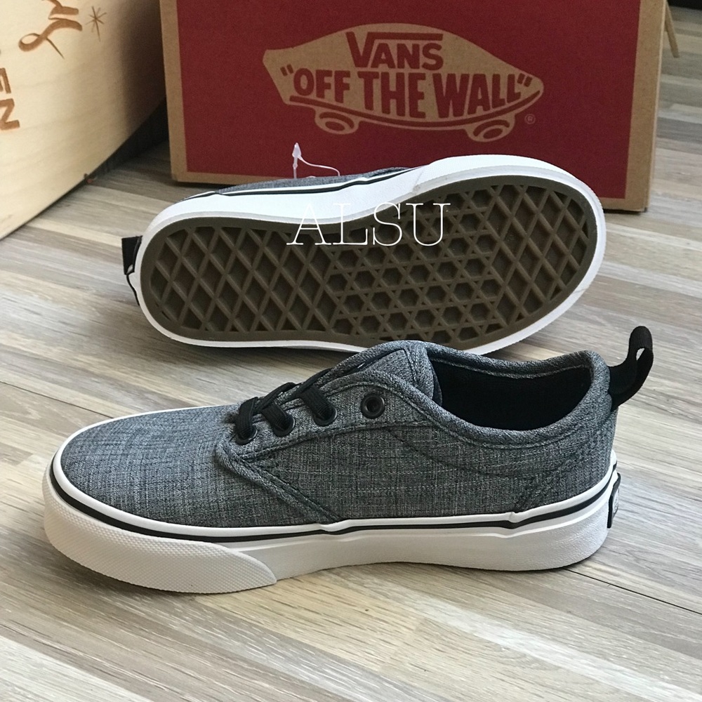 NWT VANS Atwood Slip On Rock Textile Kid’s - Picture 3 of 7